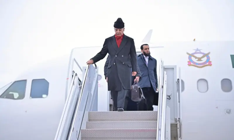 PM Shehbaz lands in Washington for inaugural meeting of Board of Peace
