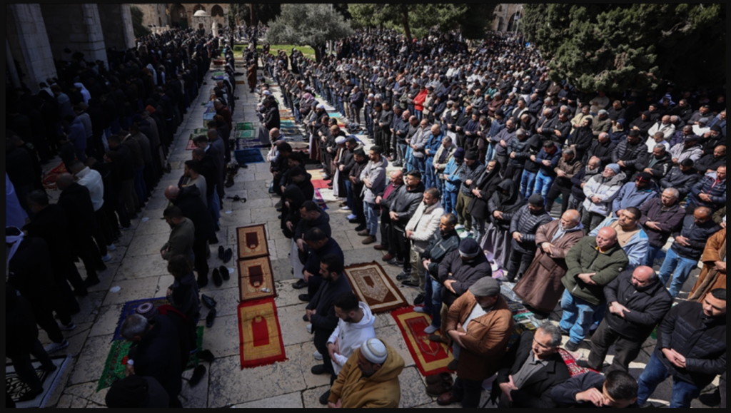 Al Aqsa Friday prayers Ramadan
