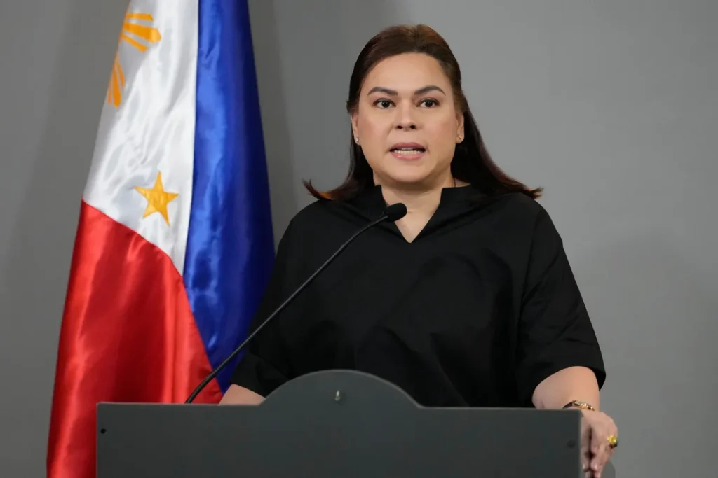 Sara Duterte declares 2028 presidential bid Sara Duterte announces 2028 presidential bid, escalating feud with Marcos as political tensions reshape Philippines’ future leadership landscape.
