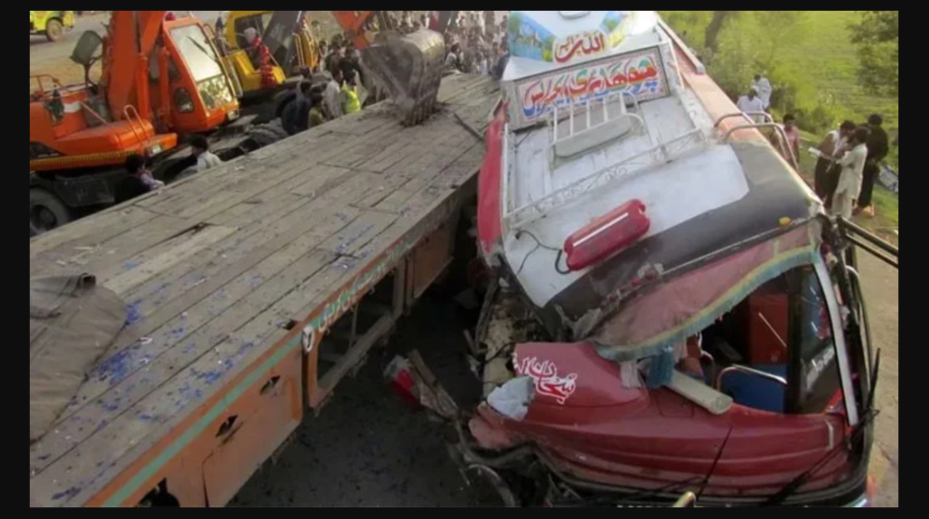 11 Killed in Khairpur Bus Crash as Second Deadly M9 Accident Deepens Road Safety Fears Khairpur bus crash