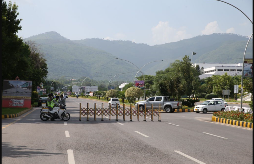 Islamabad Red Zone traffic update