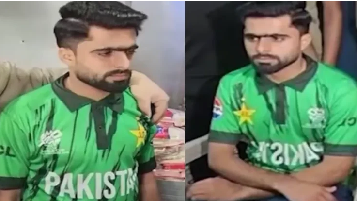 Babar Azam’s lookalike goes viral on social media Babar Azam's lookalike goes viral on social media